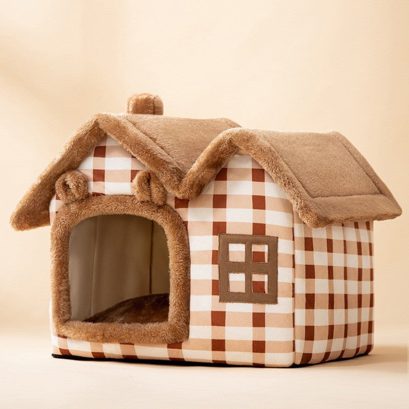 Warm Winter Kennel Cave