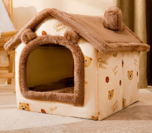 Warm Winter Kennel Cave
