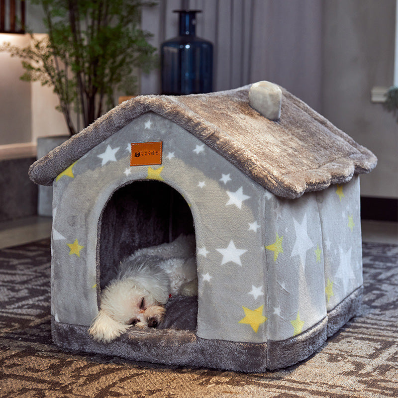 Warm Winter Kennel Cave