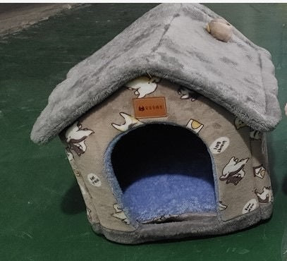 Warm Winter Kennel Cave