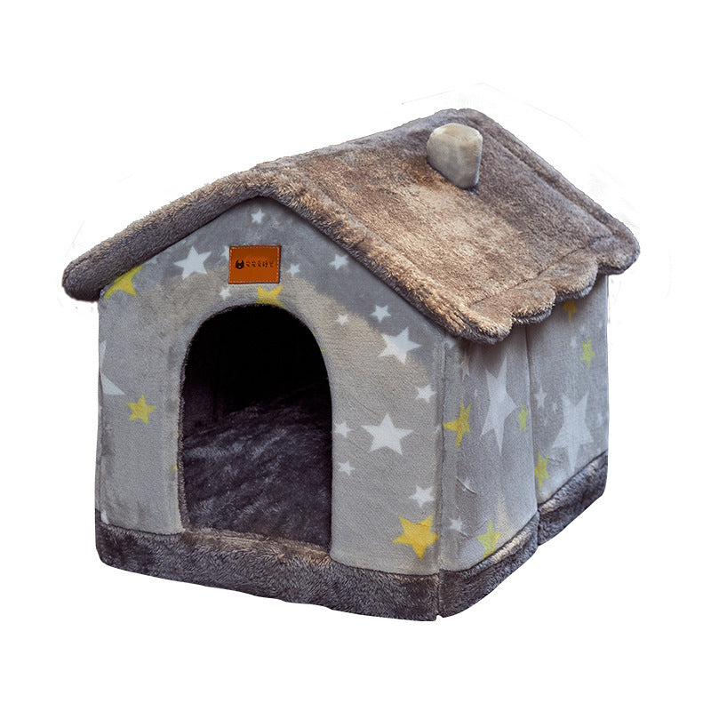 Warm Winter Kennel Cave
