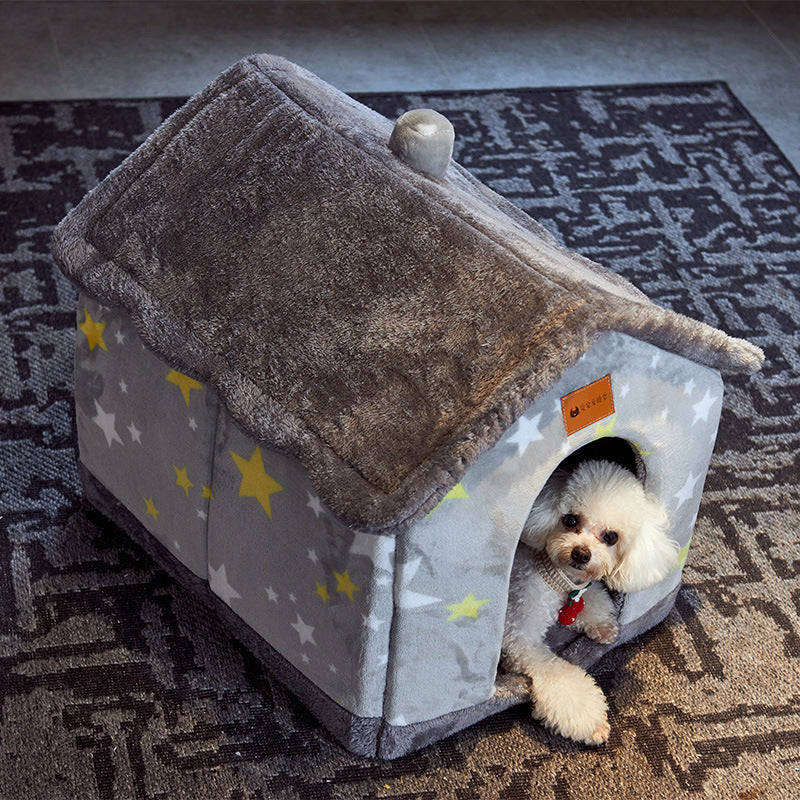 Warm Winter Kennel Cave