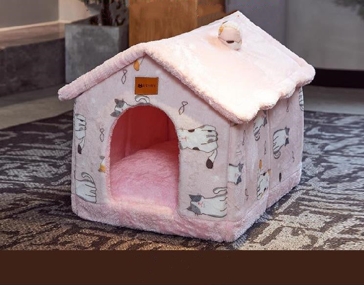 Warm Winter Kennel Cave