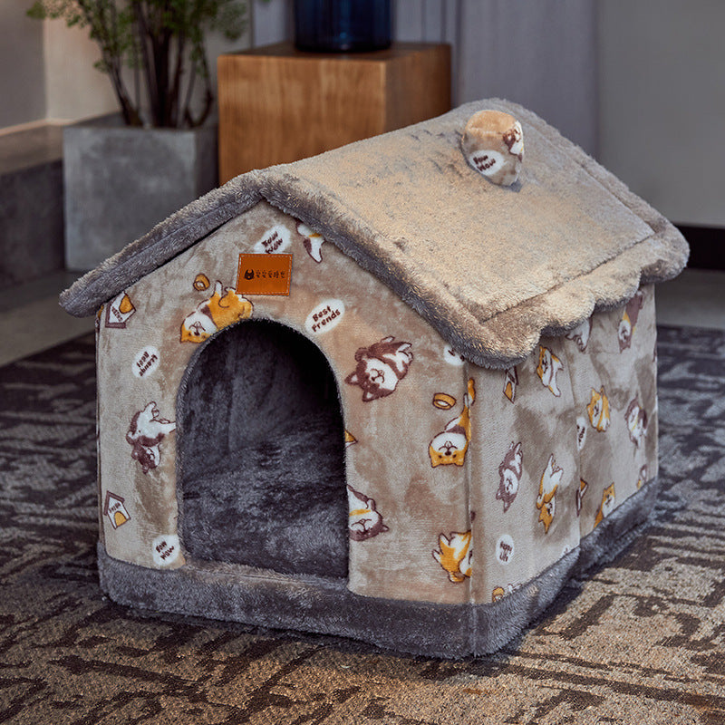 Warm Winter Kennel Cave