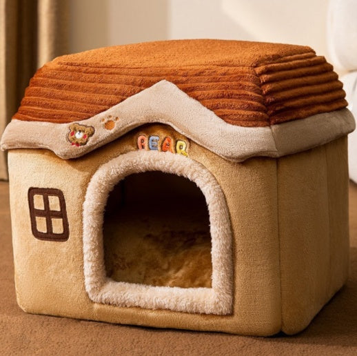 Warm Winter Kennel Cave