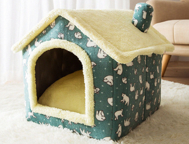 Warm Winter Kennel Cave