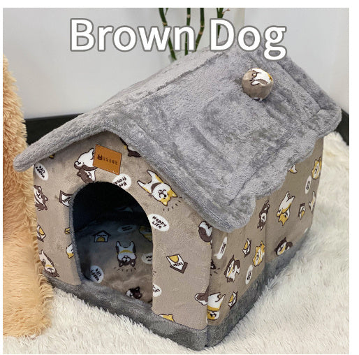 Warm Winter Kennel Cave