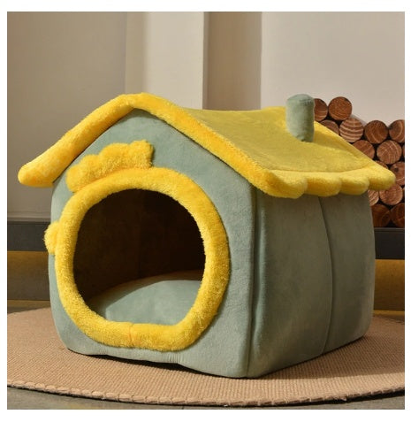 Warm Winter Kennel Cave