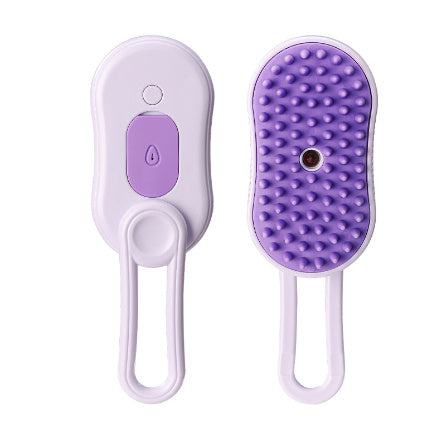 3-in-1 Electric Steam Pet Grooming Brush  