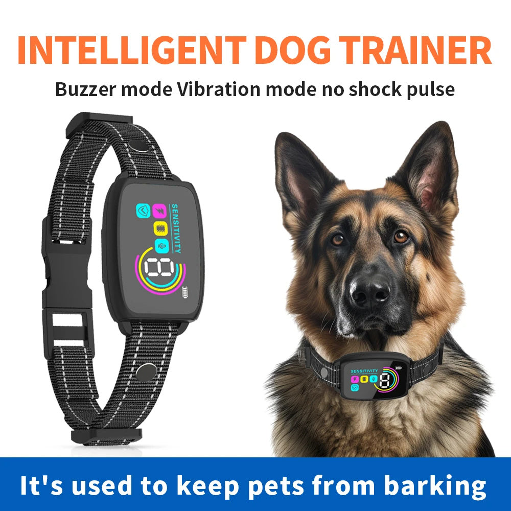 Smart Rechargeable Anti Barking Dog Collar