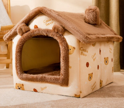 Warm Winter Kennel Cave