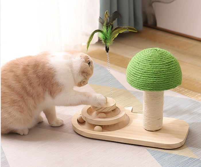 Cat Tree Scratching Post Toy
