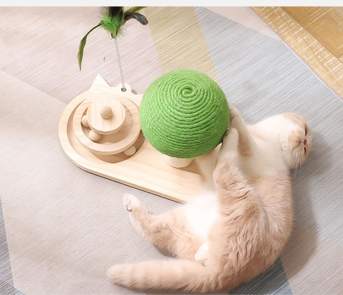 Cat Tree Scratching Post Toy