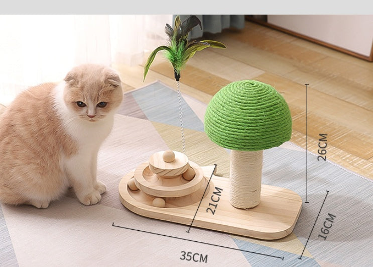 Cat Tree Scratching Post Toy