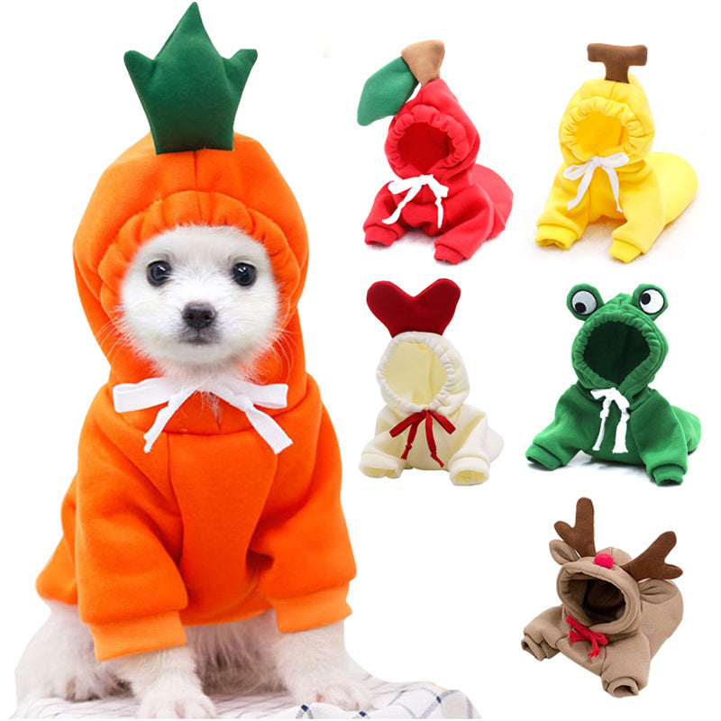 Cute Fruit Dog Hoodie