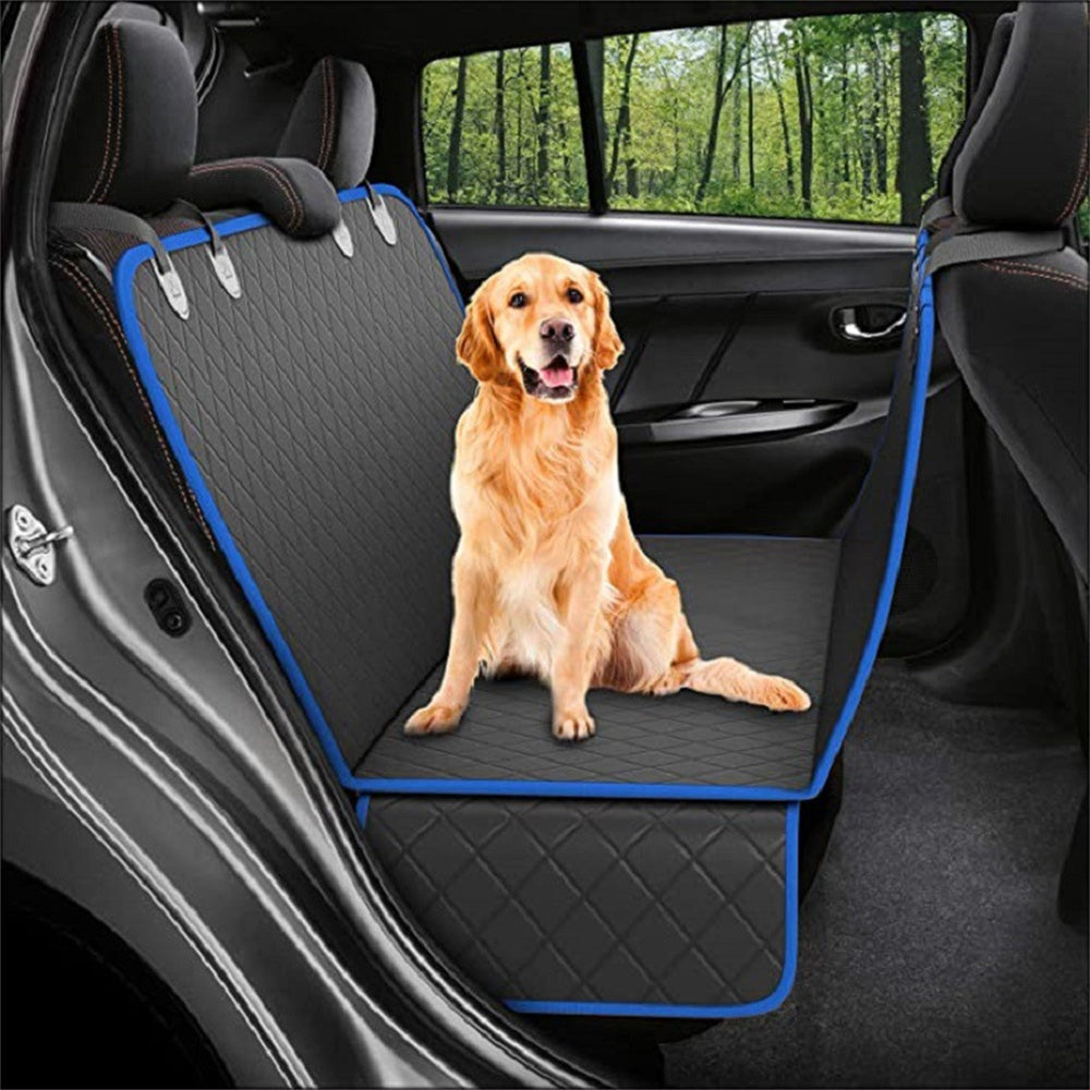 Dog Car Seat Cover with Mesh View Window 