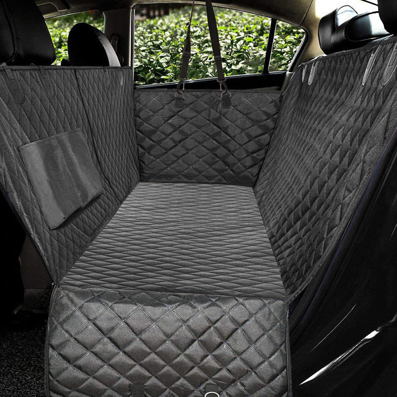 Dog Car Seat Cover with Mesh View Window 