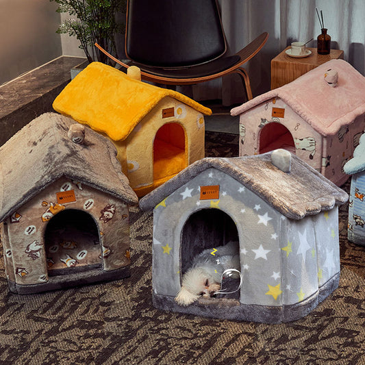 Warm Winter Kennel Cave
