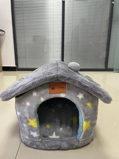 Warm Winter Kennel Cave